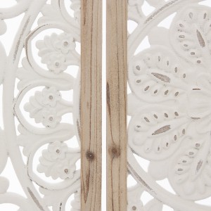 Pannello decorativo in abete 103X4H95 in set di 3