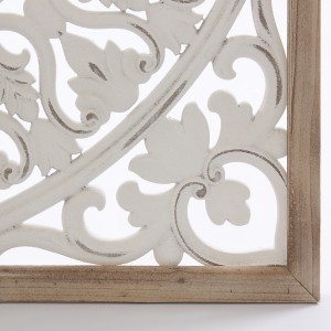 Pannello decorativo in abete 103X4H95 in set di 3