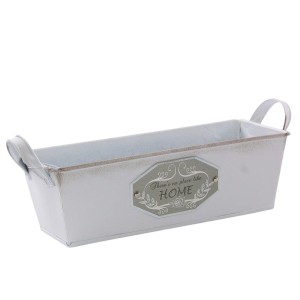 Vaschetta in in latta "Home" 26X10H8