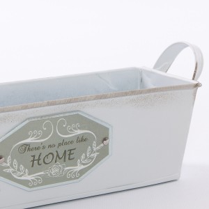 Vaschetta in in latta "Home" 26X10H8