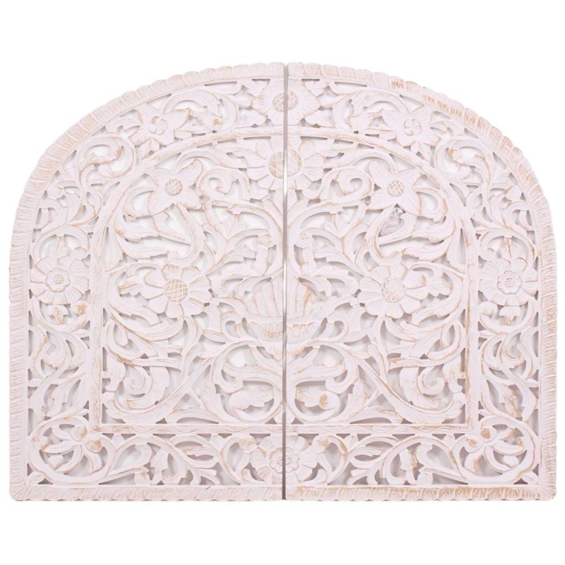 Pannello decorativo in mdf bianco 120x2H150