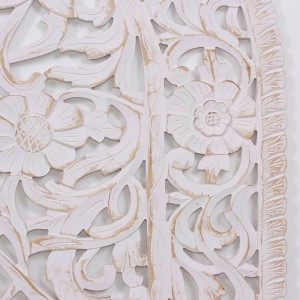 Pannello decorativo in mdf bianco 120x2H150