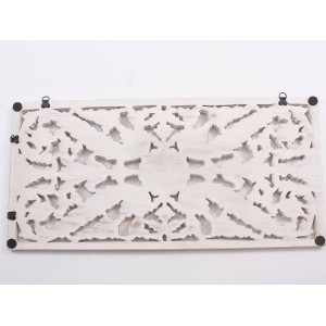 Pannello decorativo in mdf bianco 80x2H40