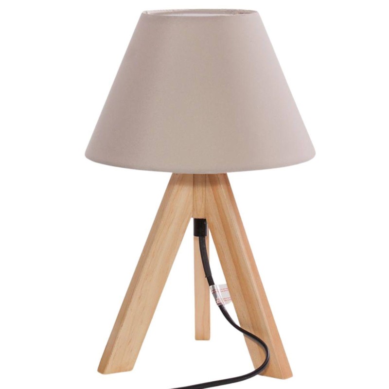 Lampada treppiede in abete 15X15H24 Lampada treppiede in abete 15X15H24