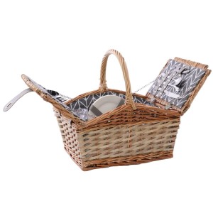Cesto da picnic in vimini 39X28H25