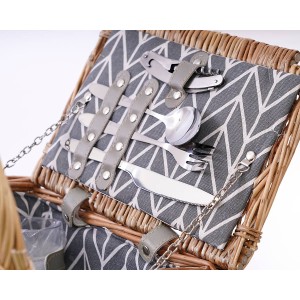 Cesto da picnic in vimini 39X28H25