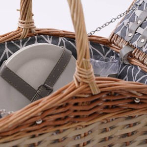 Cesto da picnic in vimini 39X28H25