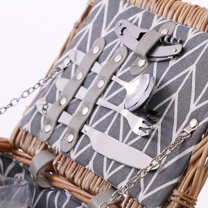 Cesto da picnic in vimini 39X28H25