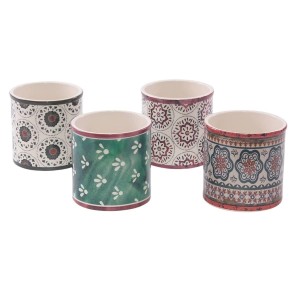 Vasetto rotondo in ceramica Ø13