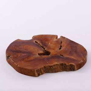 Tagliere rotondo in teak Ø40H4
