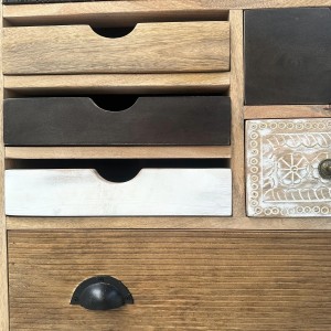 Cassettiera in mango 70X38H80