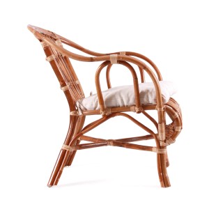 Poltrona in rattan "Brisbane" 65X75H85