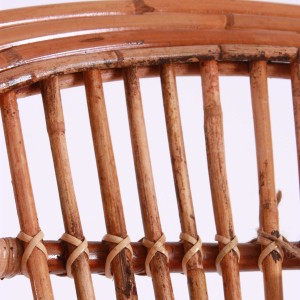 Poltrona in rattan "Brisbane" 65X75H85