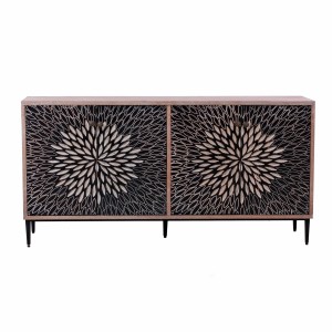 Credenza quattro ante in legno "Bangkok" 160X40H81