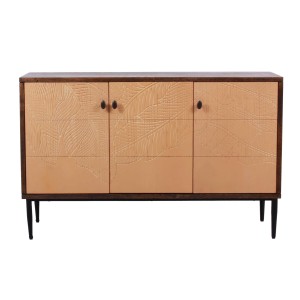 Credenza a tre ante in legno "Merida" 120X40H76
