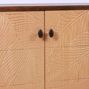 Credenza a tre ante in legno "Merida" 120X40H76