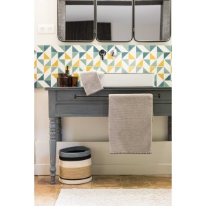 Asciugamano da bagno Bora Terracotta 90 X 150