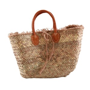 BORSA PAGLIA NATURALE var.