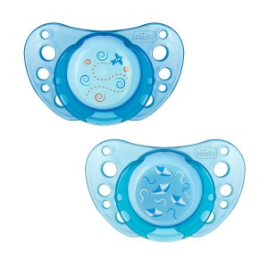 Chicco Succhietto Air Boy Silicone 6-12M 2Pz