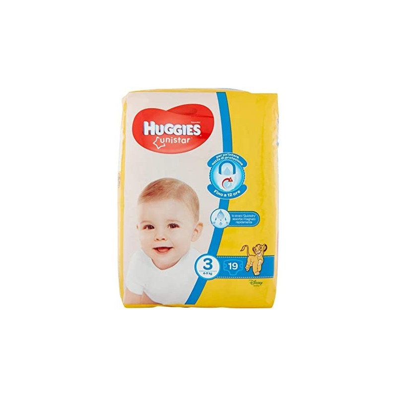 Huggies Unistar Tg. Huggies Unistar Tg.