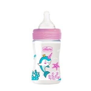 Chicco Biberon Wb Plast.girl 150Ml Silicone Fl.