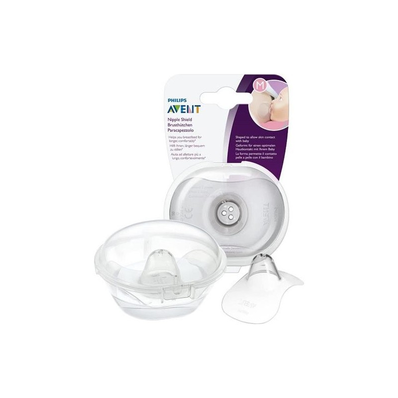 Avent Paracapezzoli Farfalla 2Pz Medium Con Custodia