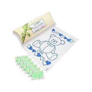 Lovabear Bustine Corredino Orso Blu 6Pz