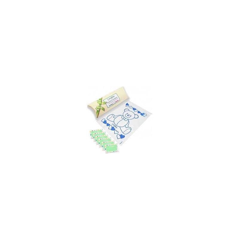 Lovabear Bustine Corredino Orso Blu 6Pz