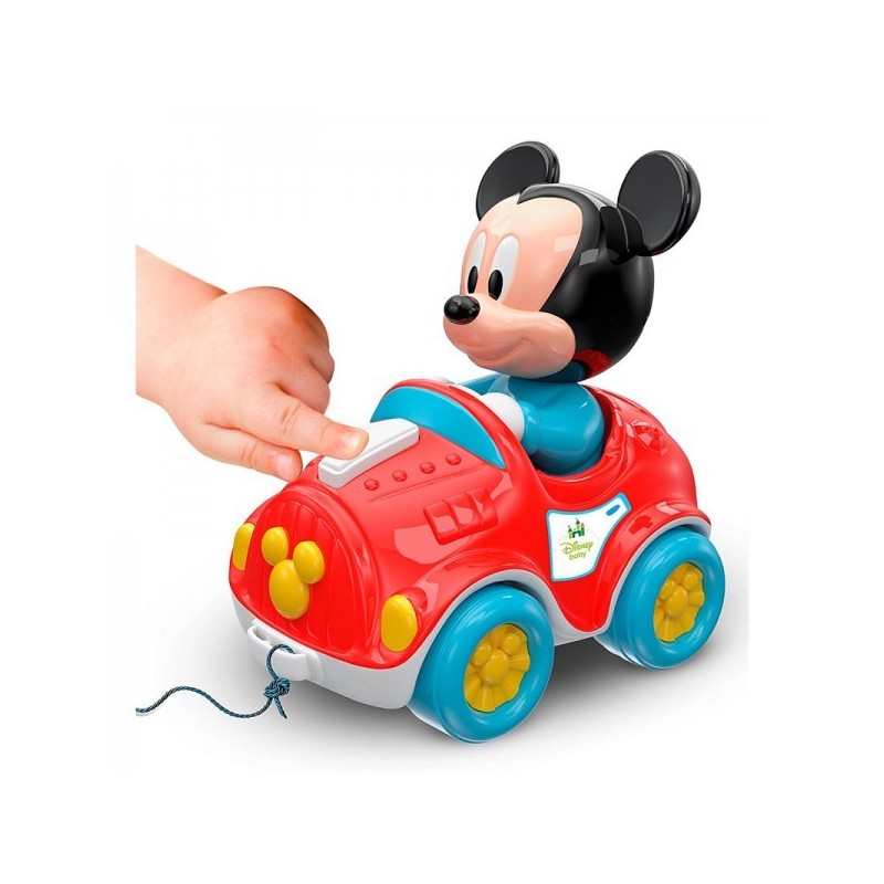 Baby Mickey Pull Along Car Baby Mickey Pull Along Car