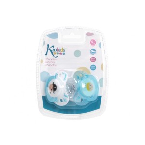 Kiokids Succhietti Blu 2Pz 0M+