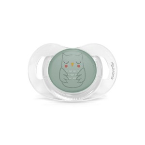 Suavinex Succhietti Bonhomia Silicone 0-6M Sx Civetta Verde