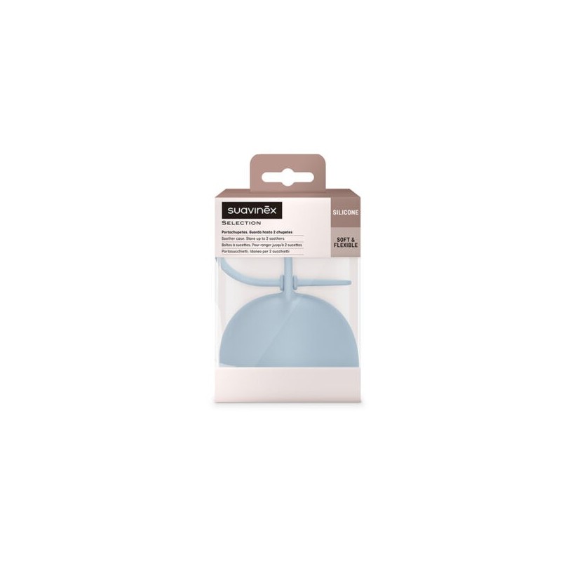 Suavinex Colour Essence Scatolina Portasucchietto Azzurro