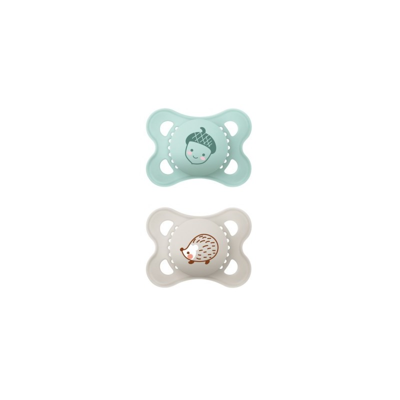 Mam 2 Succhietti Original 2-6M Silicone Neutro