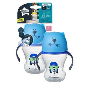 Tommee Tippee Tazza Trainer Cup 6M+ 230Ml Boy Soft Sippee