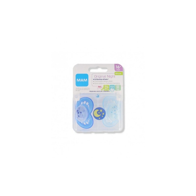 Mam 2 Succhietti Original Night 16M+ Silicone Maschio