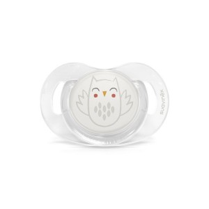 Suavinex Succhietti Bonhomia Silicone 0-6M Civetta Bianca