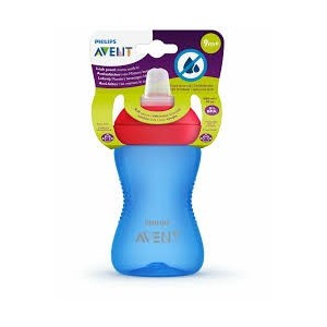 Avent Tazza My Grippy Maschietto Beccuccio Morbido 300Ml