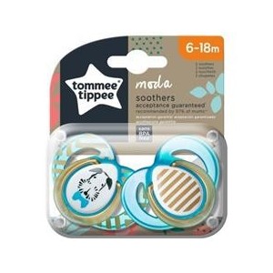 Tommee Tippee 2 Succhietti 6-18 Mesi Boy