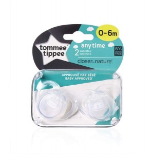 Tommee Tippee Succhietti Ortodontici Anytime 0-6 Mesi