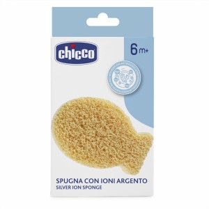 Chicco Spugna Ioni Argento Igiene Sicura