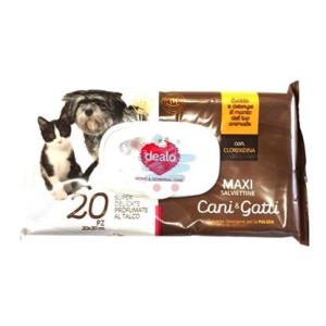 Dealo Salviette Cani&Gatti Cuccioli 20Pz