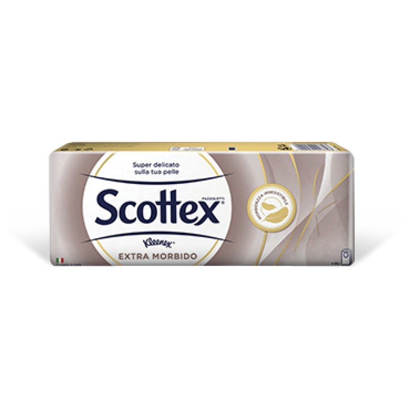 Scottex Extra Morbido Fazzoletti 8Pz