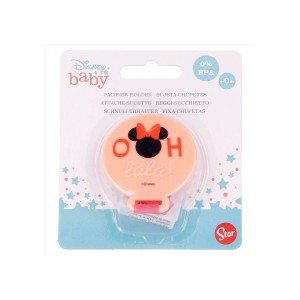 Disney Baby Clip Per Ciuccio Minnie Art.