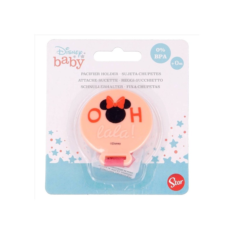 Disney Baby Clip Per Ciuccio Minnie Art.
