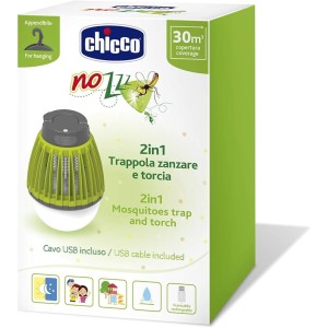 Chicco 2In1 Trappola Antizanzare E Lampada Portatile