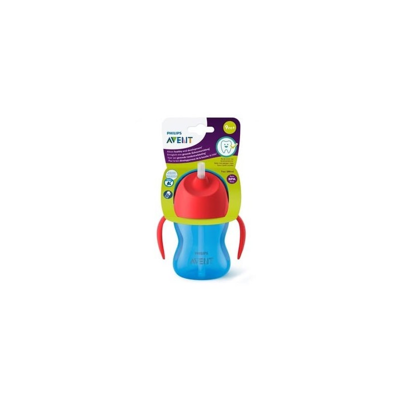 Avent Tazza C/Cannuccia 200Ml Maschietto 9M+