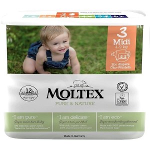 Moltex 3 Midi 4-9Kg 33Pz Pure & Nature Pann.