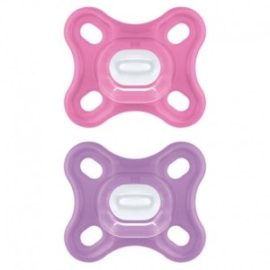 Mam Succhietto Comfort 3-12M Silicone Femmina 2Pz
