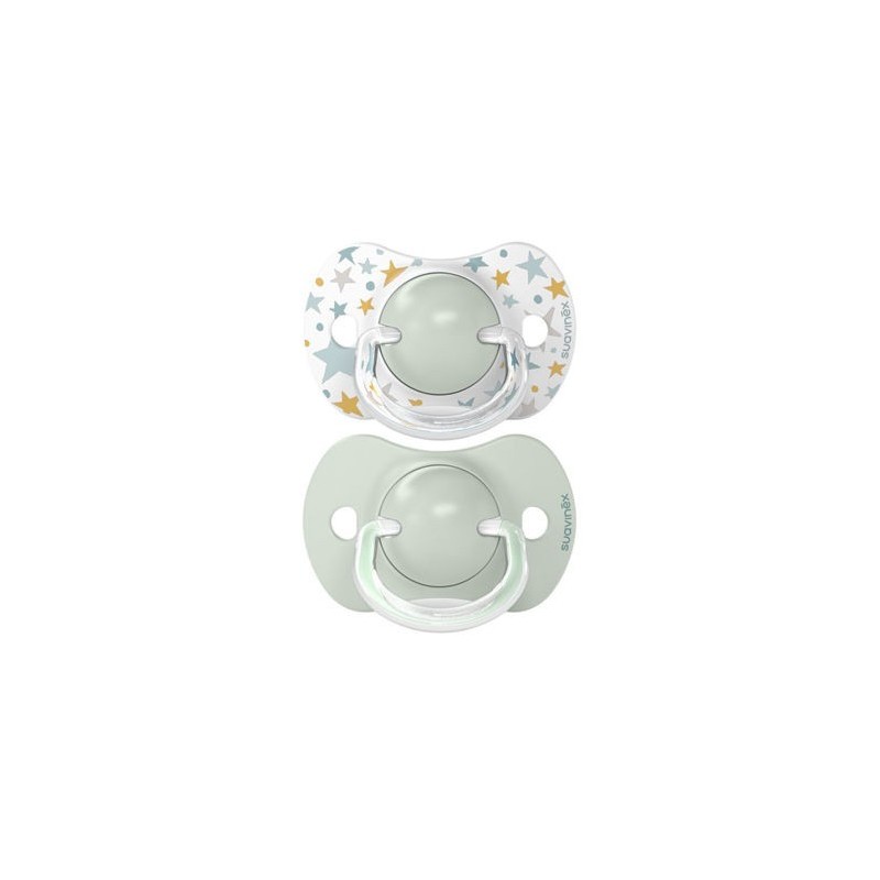 Suavinex Dreams Succhietto Silicone 6-18M 2Pz Celeste Sxpro