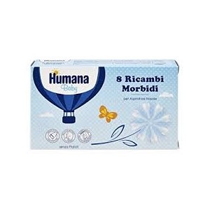Humana 8 Ricambi Morbidi X Aspiratore Nasale